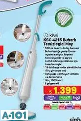 KİWİ KSC-4215 BUHARLI TEMİZLEYİCİ MOP KİWİ KSC-4215 BUHARLI TEMİZLEYİCİ MOP